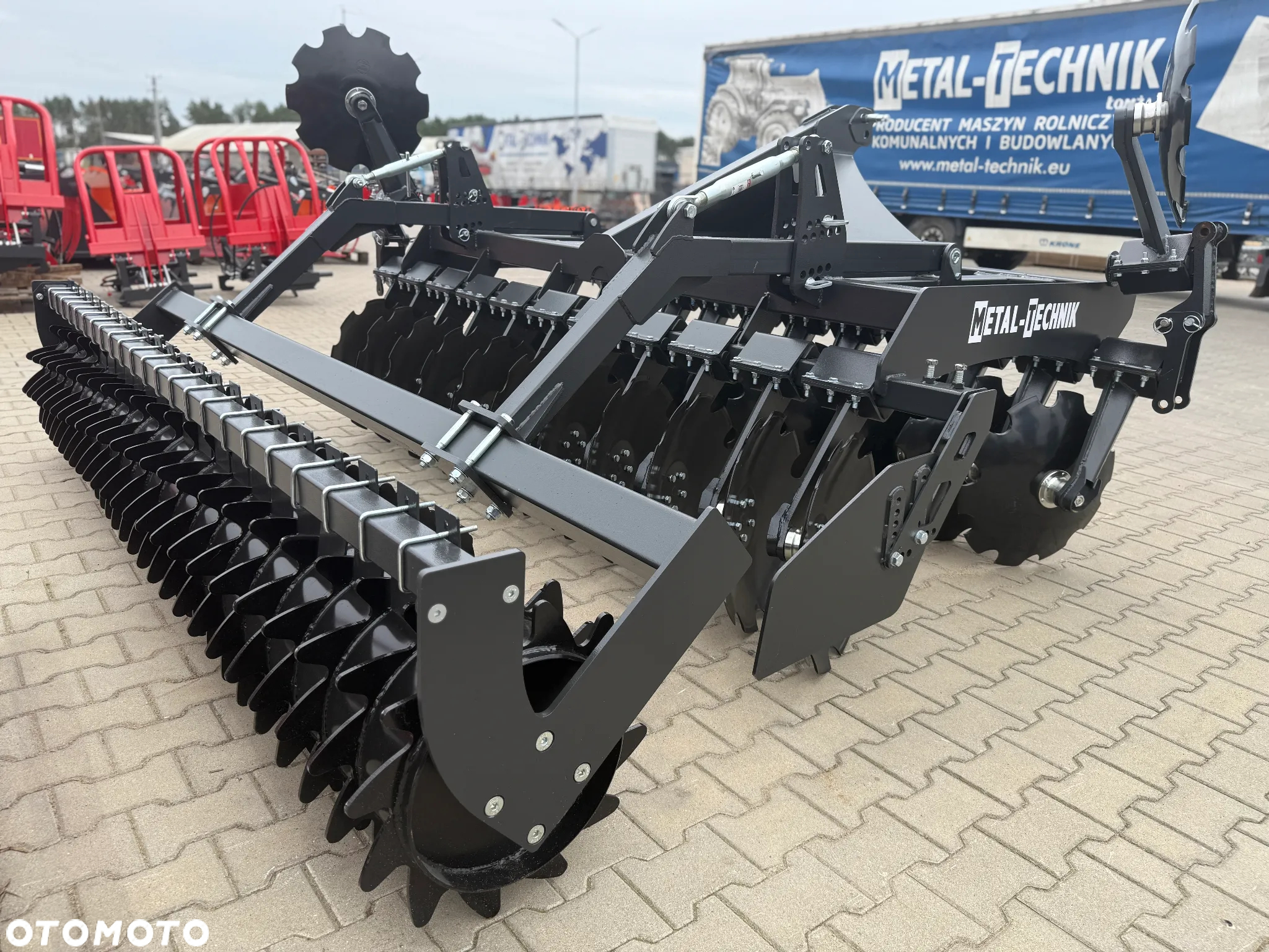 Agregat talerzowy Brona talerzowa 2,5m 2,7m 3,0m POSZERZANA - 3