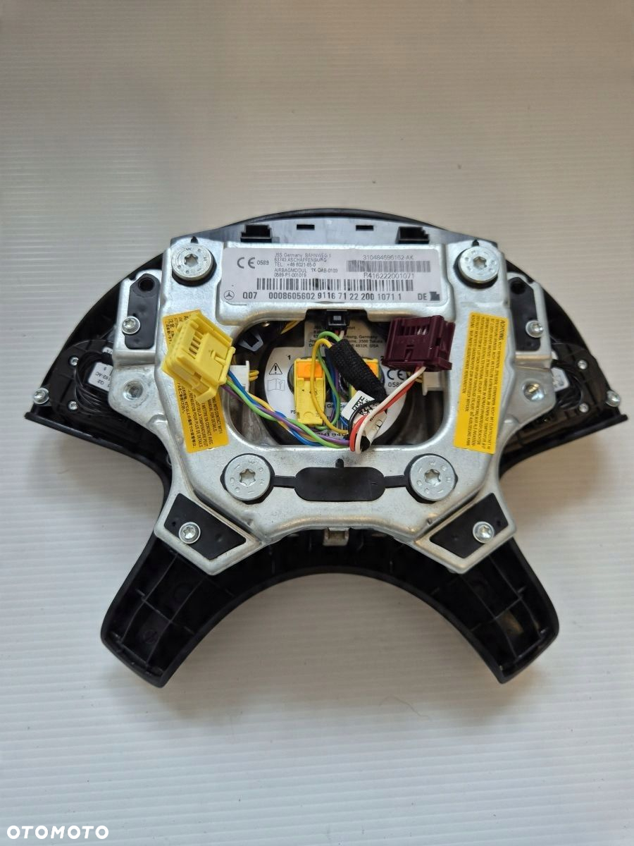 MERCEDES W204 C-KLASA PODUSZKA POWIETRZNA AIRBAG KIEROWCY 0008605602 - 8