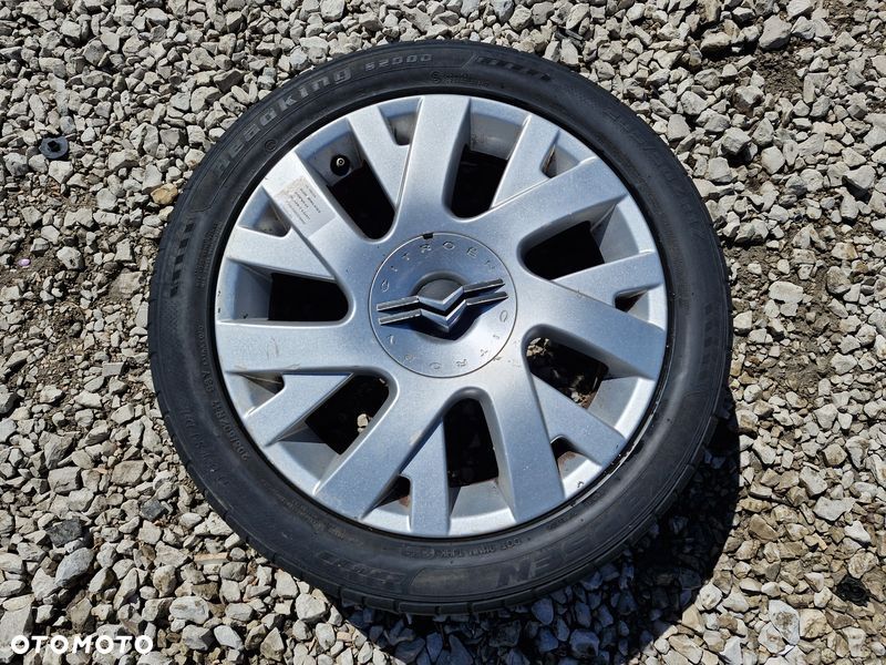 FELGA ALUMINIOWA CITROEN C4 I 6.5 17 CALI 4X108 ET26 9682258880 - 3