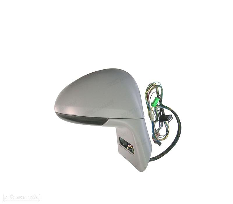 ESPELHO COMPLETO DIREITO CITROEN C4 04-09 REBATÍVEL - 1