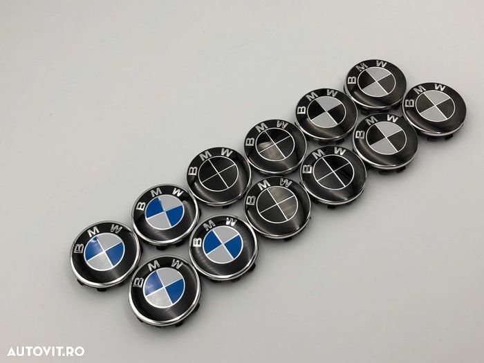 Set Capace Janta Compatibile BMW 55mm nou - 2