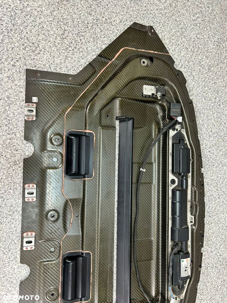 MERCEDES AMG GT 190 OSŁONA AKTYWNA POD SILNIK ZDERZAK OSŁONA CARBON - 5