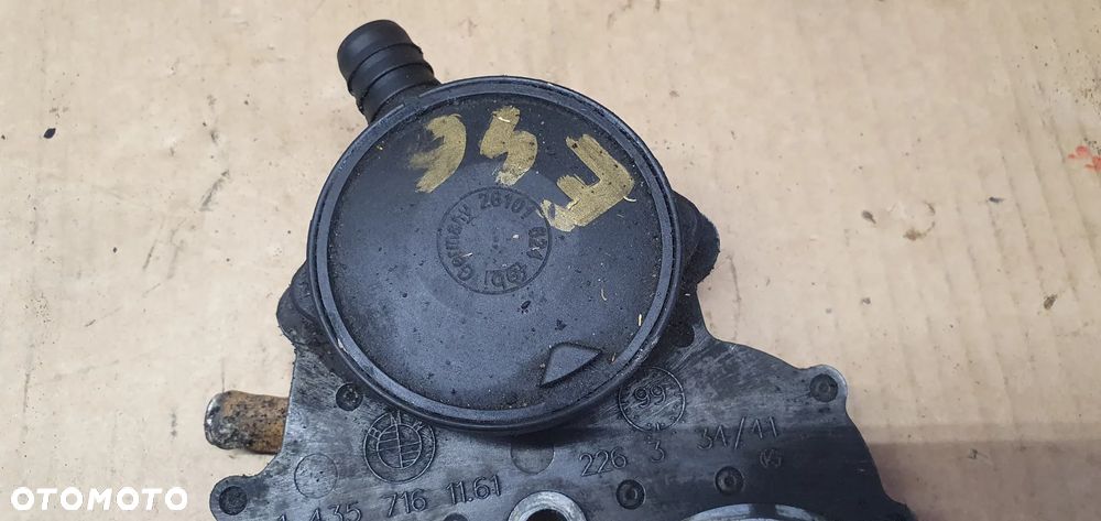 Odma separator oleju króciec kołnierz BMW 3 E46 1435716 - 6