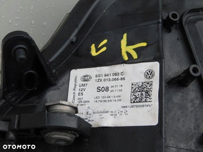 VW GOLF VII R-LINE FULL LED 17- reflektor prawy - 5