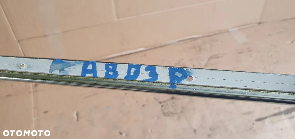 Listwa dachowa prawa chrom Audi A8 D3 4E0853704B - 7
