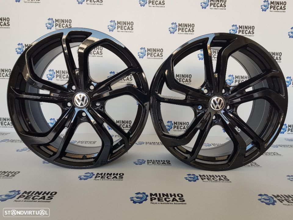 Jantes VW GTI TCR em 18 Gloss Black - 1