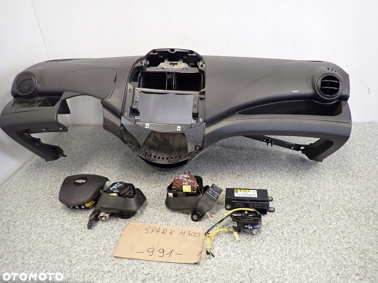 CHEVROLET SPARK M300 11- PODUSZKI POWIETRZNE SRSY AIRBAGI - 1