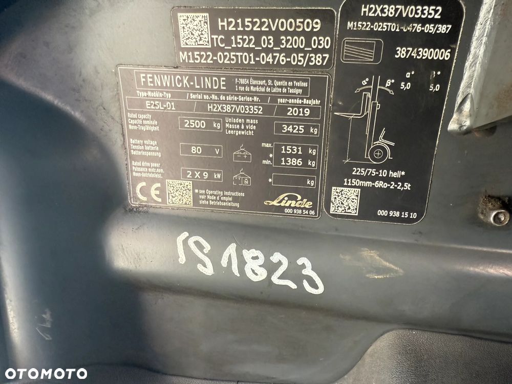 Linde E25L-01 - 27