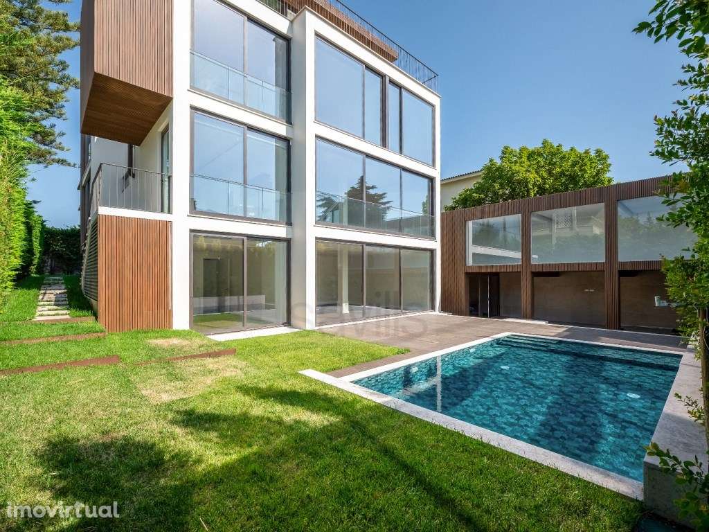 Moradia T5+2 com piscina, no Restelo, em Lisboa - Grande imagem: 2/24