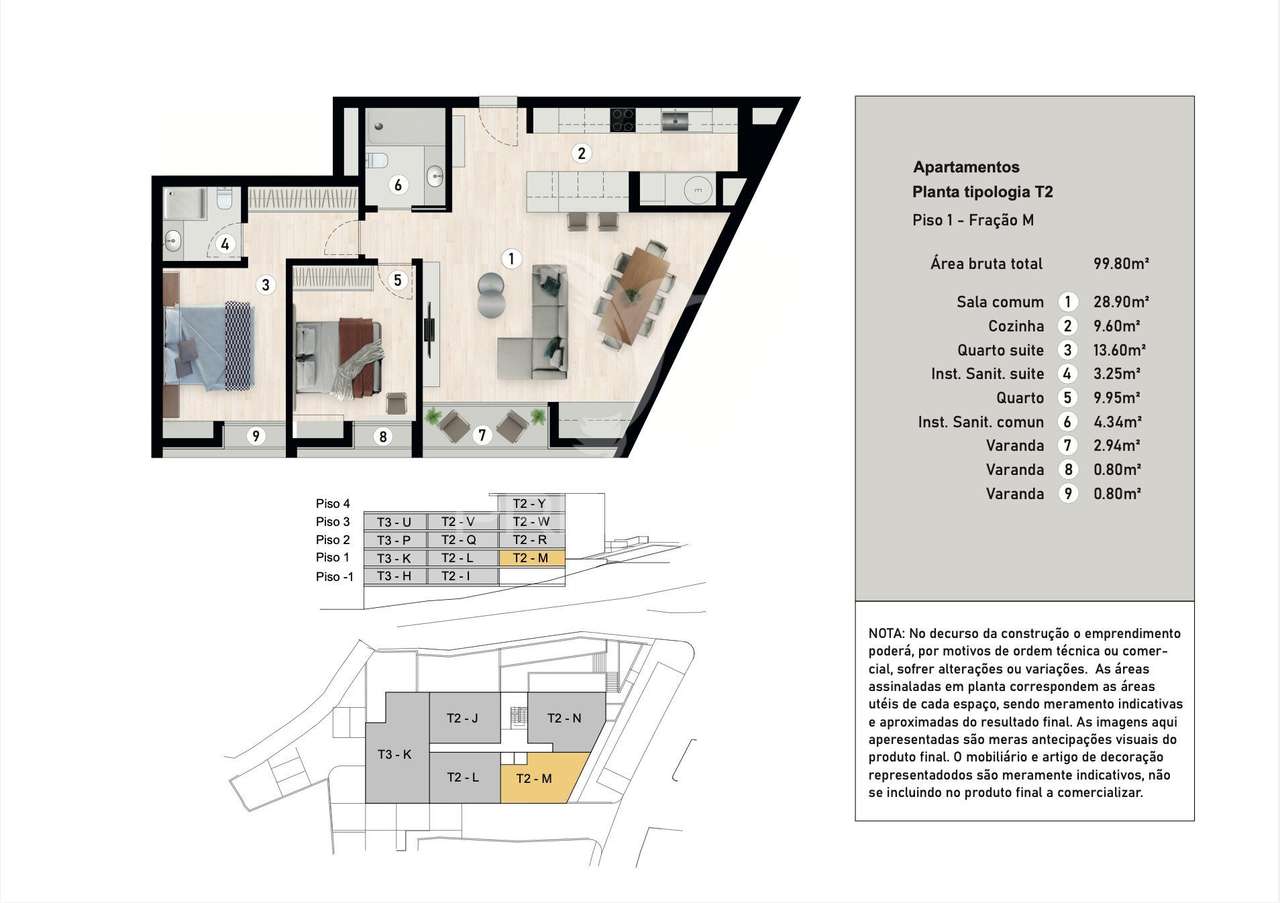 Apartamento T2 - no Centro Caniço - Grande imagem: 4/21