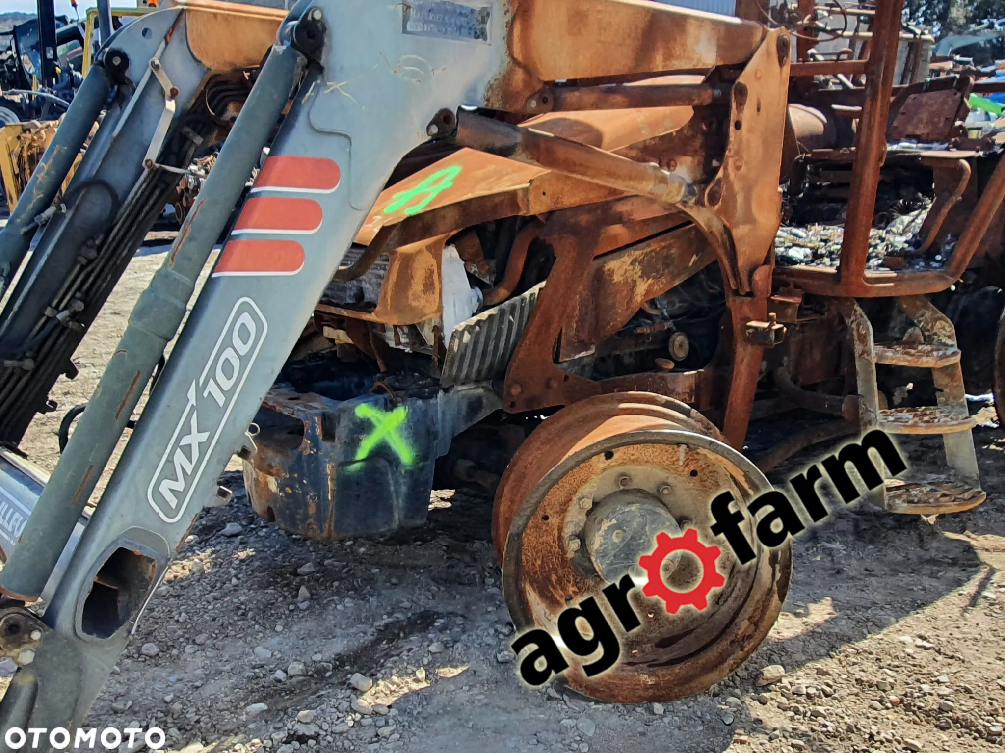 Deutz Agrotron 100 90 silnik skrzynia most zwolnica wał blok - 2