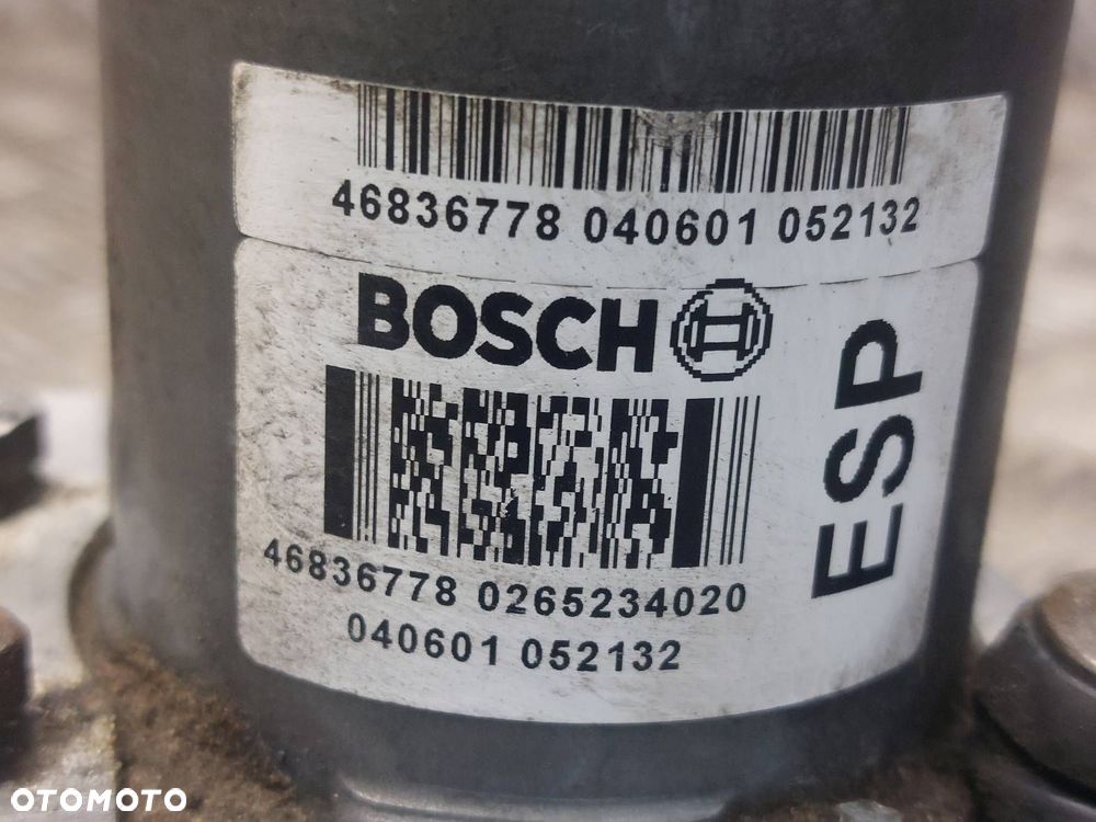 POMPA STEROWNIK ABS FIAT STILO I 46836778 0265234020 ID: 236601 - 2