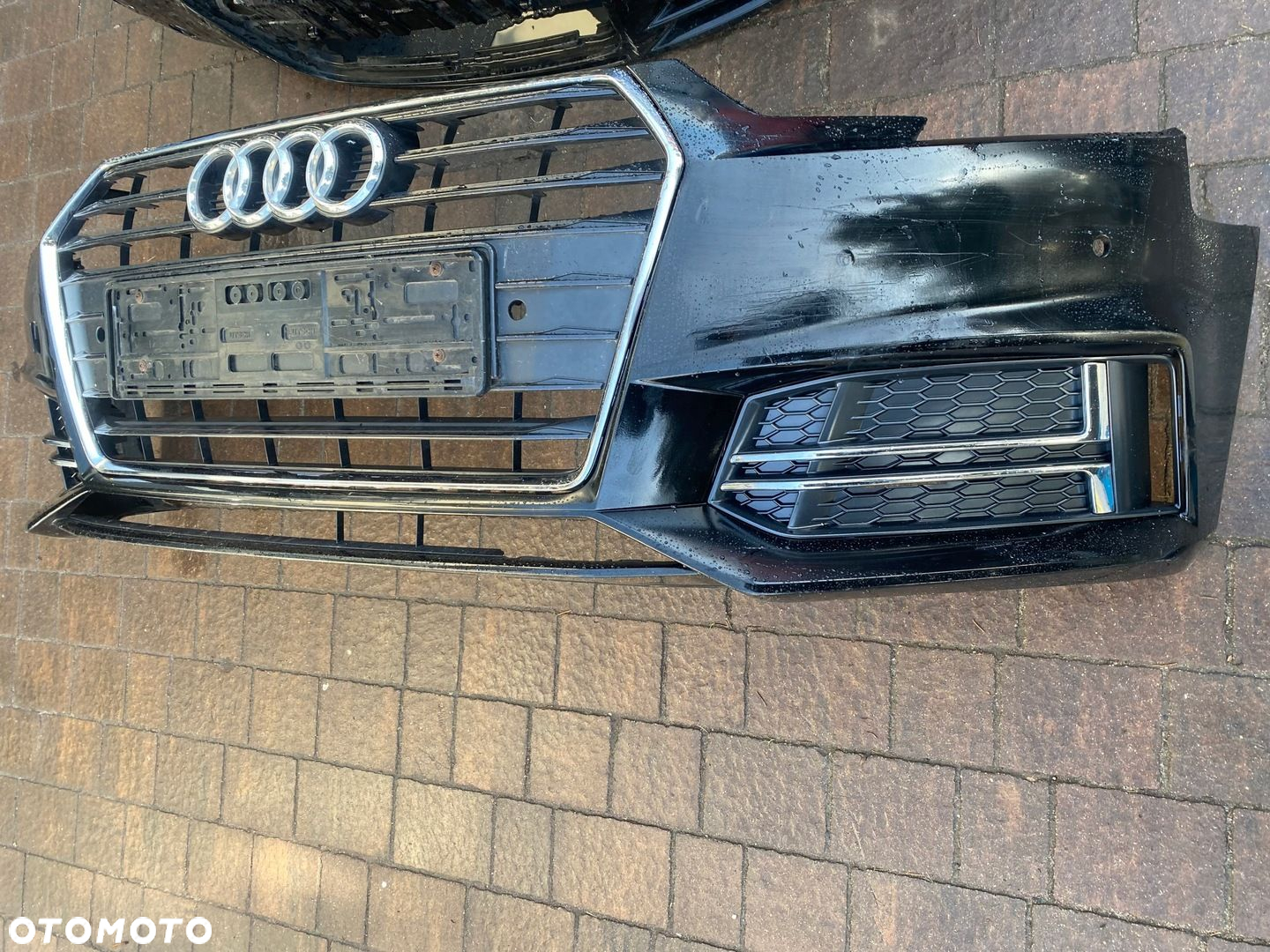 AUDI A4 B9 16- S-LINE ZDERZAK PDC LY9B ORG. - 2