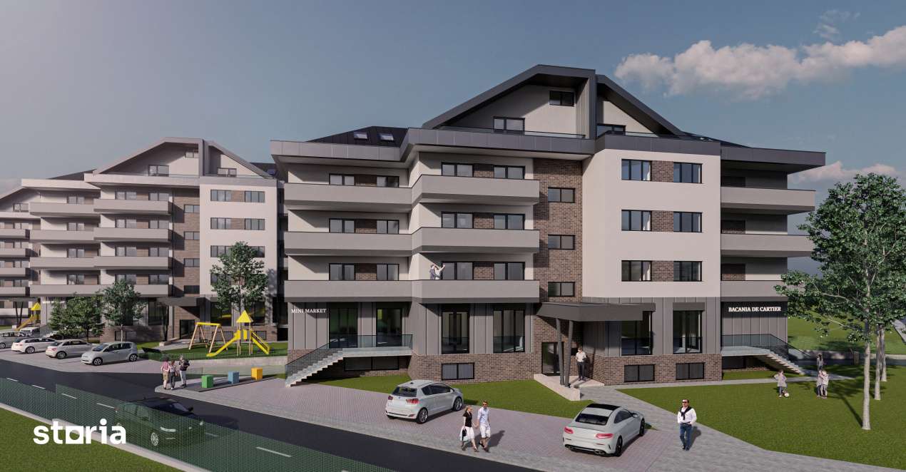 Apartament 3 camere, 60mp utili, terasa, zona Eroilor, Floresti — fotografia 3