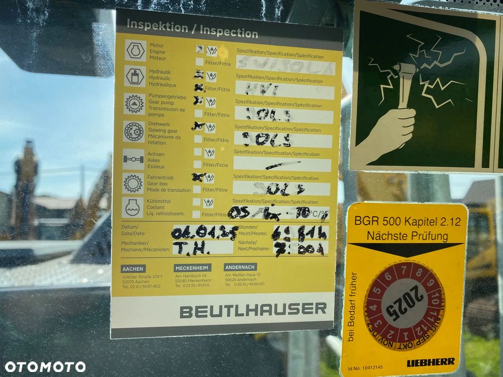 Liebherr R 930 LC, 2020 ROK, 7100 MTH, RAMIĘ 3X ŁAMANE, Z NIEMIEC, SERWISOWANA W LIEBHERR, - 19