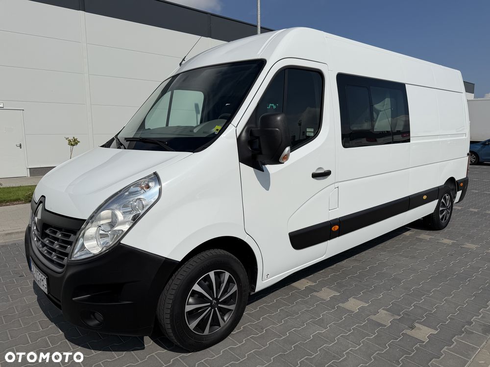 Renault MASTER 7-OSÓB L3H2 BRYGADÓWKA KLIMA BEZWYPADKOWY SERWISOWANY DIESEL 2.3 DCI (125KM) KRAJOWY - 3