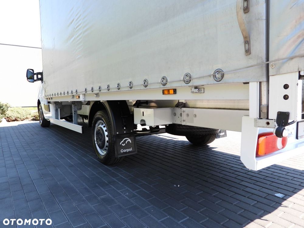 Renault MASTER  PLANDEKA 10 PALET WEBASTO TEMPOMAT LEDY PNEUMATYKA KLIMATYZACJA  165KM - 17