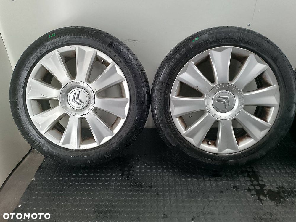 FELGI ALUMINIOWE KOMPLET 17 Z OPONAMI CITROEN C4 4X108 - 15