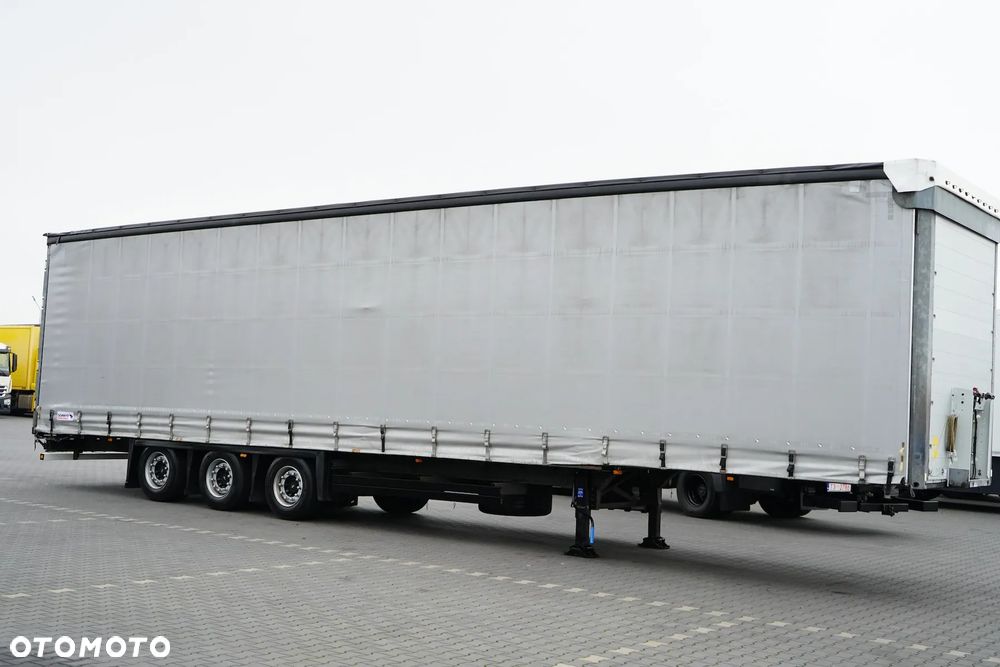 Schmitz Cargobull / FIRANKA / MEGA / MULTI LOCK / XL / OŚ PODNOSZONA - 4