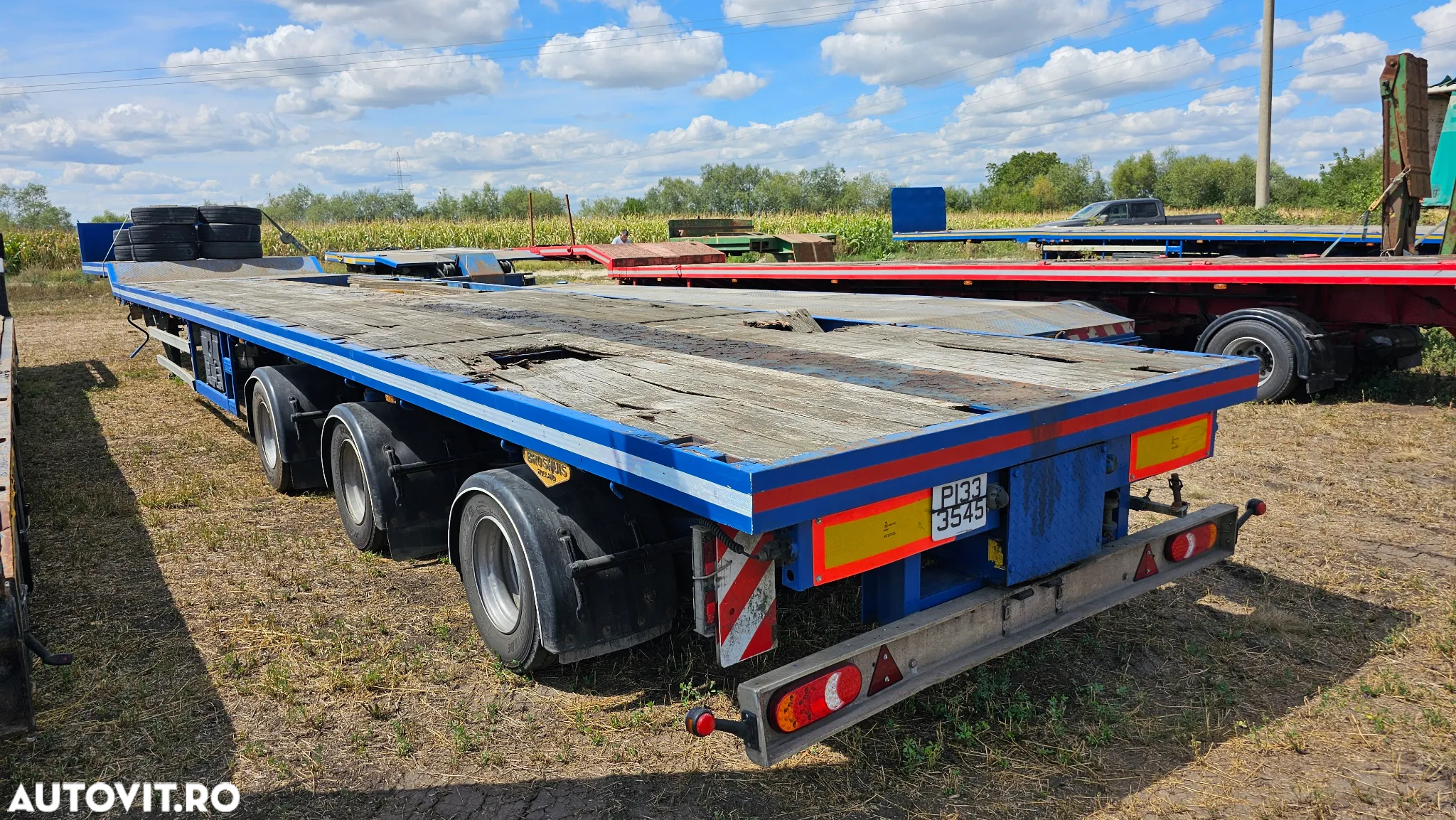 Broshuis 3 axe Semiremorcă platformă extensibila la 46 m - 3