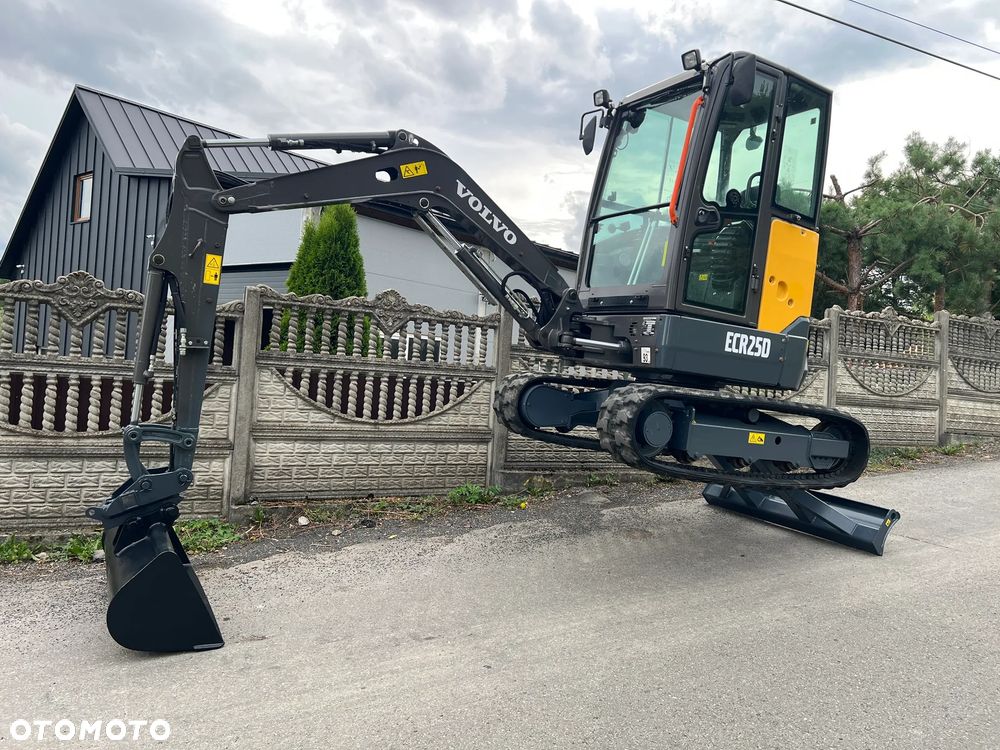 Volvo ECR25D | Minikoparka VOLVO ECR25 | Zerowy Obrys | Mini Koparka 3 Tony |Waga 2,5 Tony | Tylko 2700 MTG | Sprowadzona | Stan IDEALNY | - 14