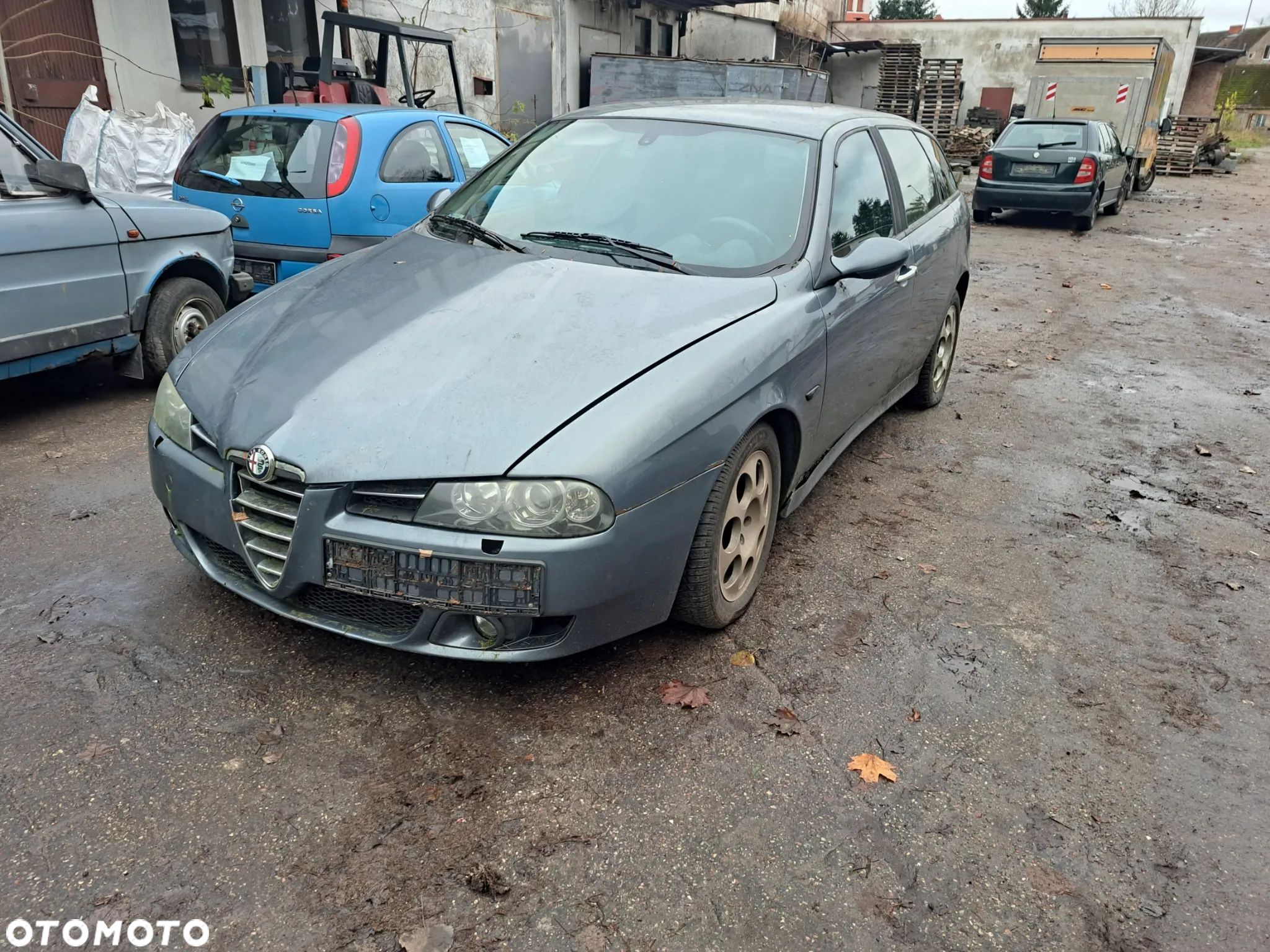 ALFA ROMEO 156 2,4JTD Części , maska, lampy, błotnik, alternator - 1