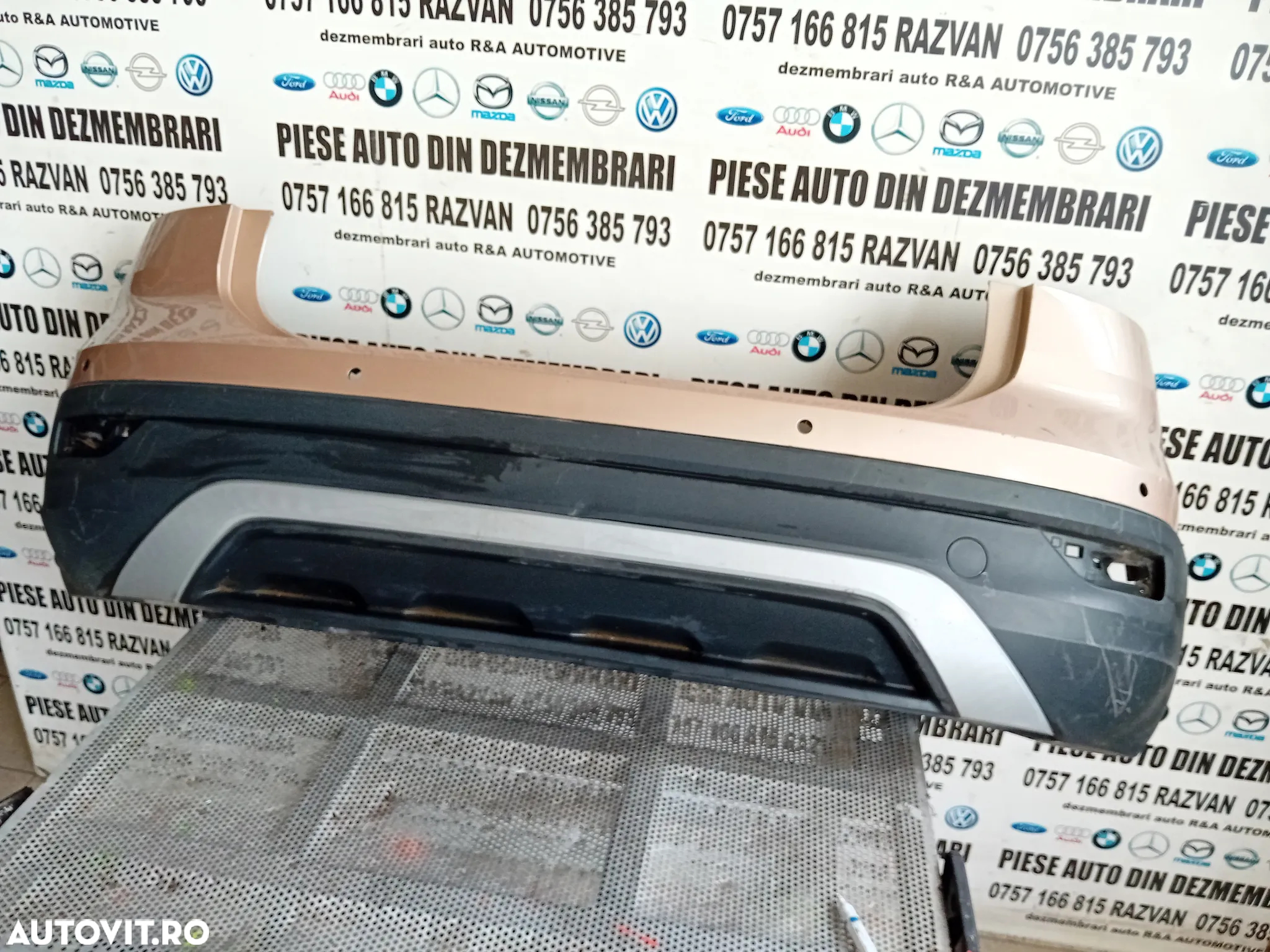 Bara Spate Vw T-Cross 2018-2023 Cu Gauri Pentru 4 Senzori LICHIDARE STOC - 2