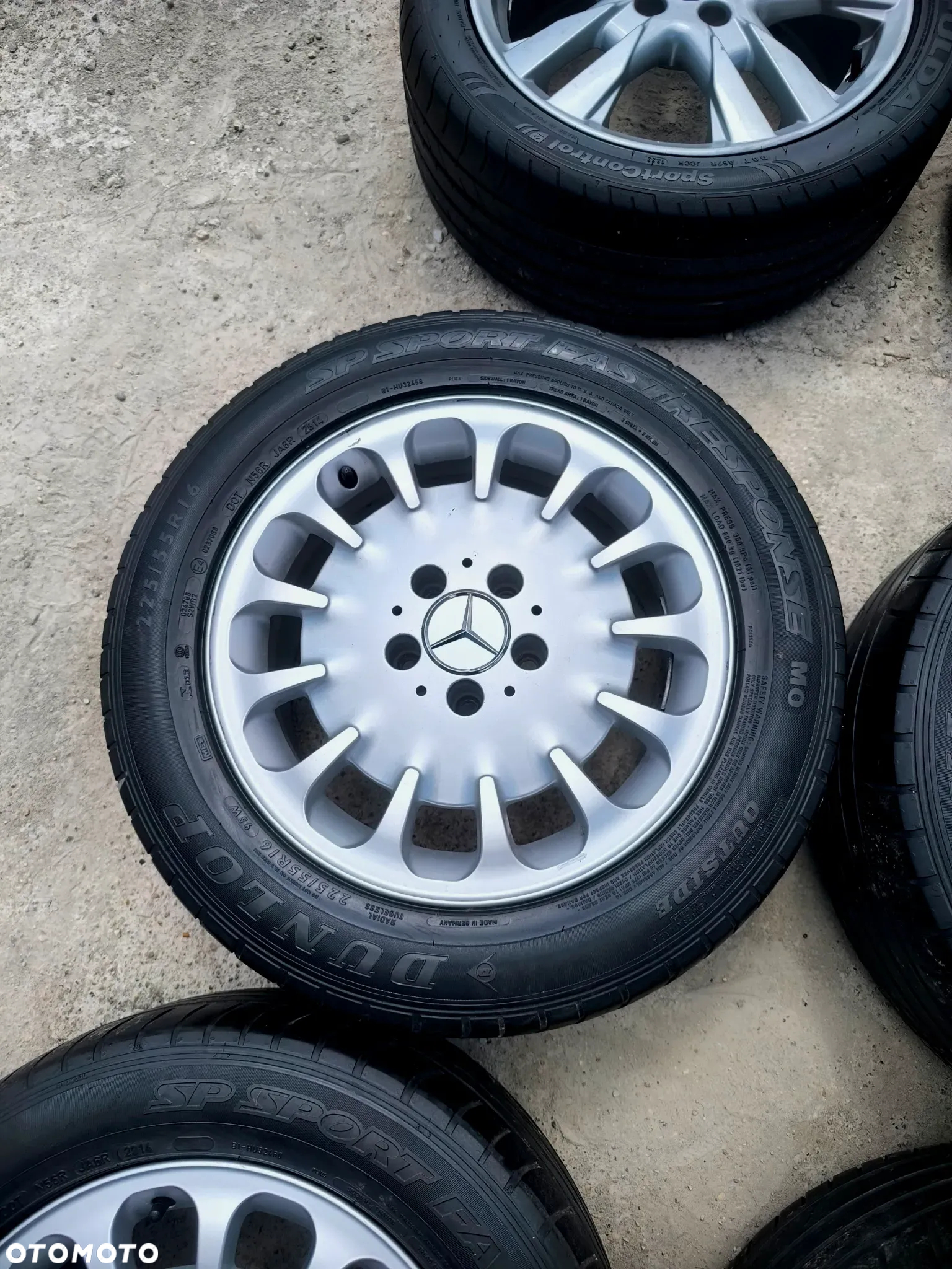 5x112 Felgi Aluminiowe Alufelgi 16 Mercedes Koła Letnie E KLASA W210 W211 W212 C W202 W203 W204 CLK W208 W209 S W220 Legnica ALU-RAD 225/55 - 7