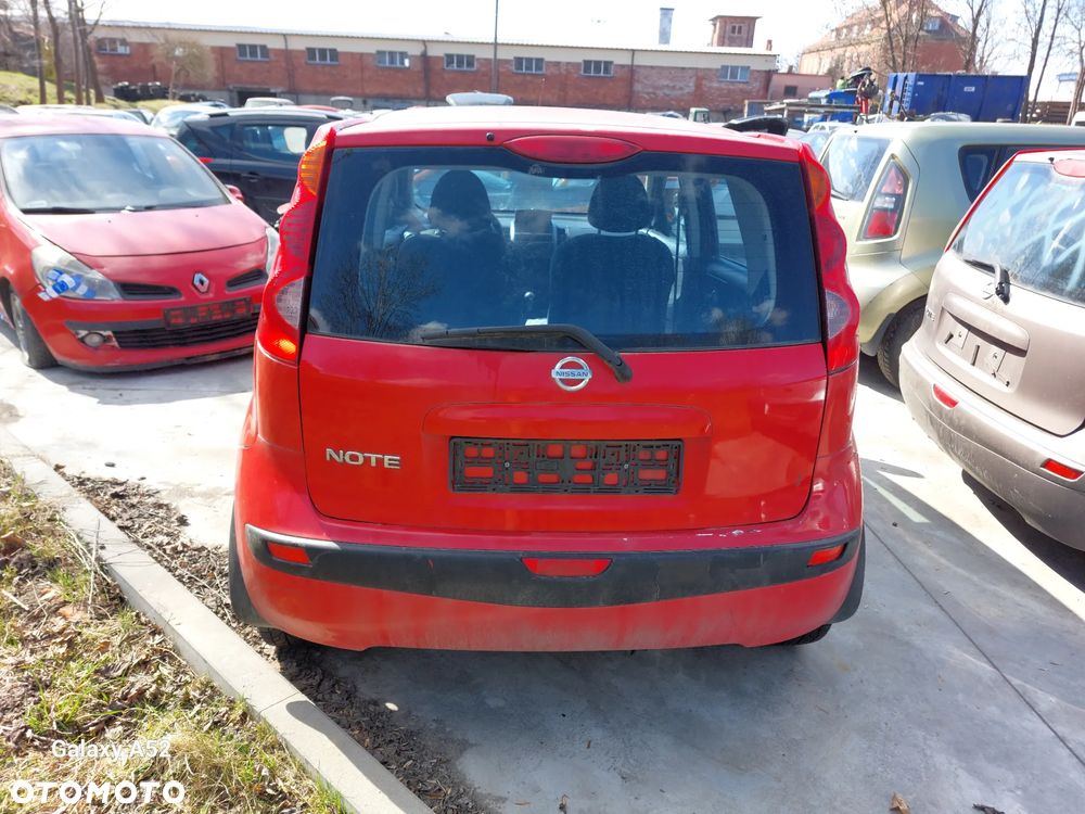 Zderzak NISSAN NOTE 1,6B 06R. maska,lampy,drzwi,klapa.... - 3