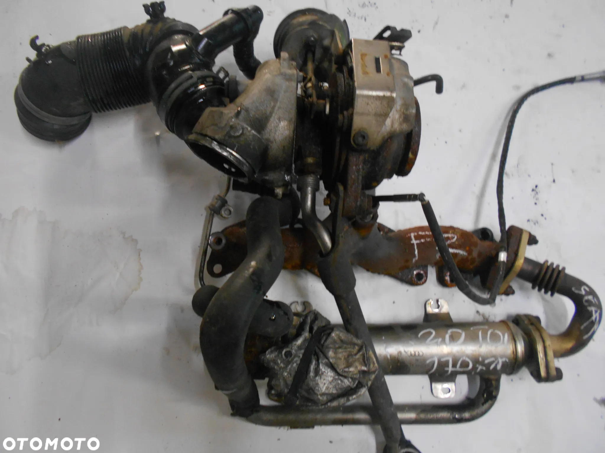 SEAT ALTEA FR 08R SILNIK 2.0 170KM SKRZYNIA CZESCI AIR BAG DRZWI BAK TURBO - 11