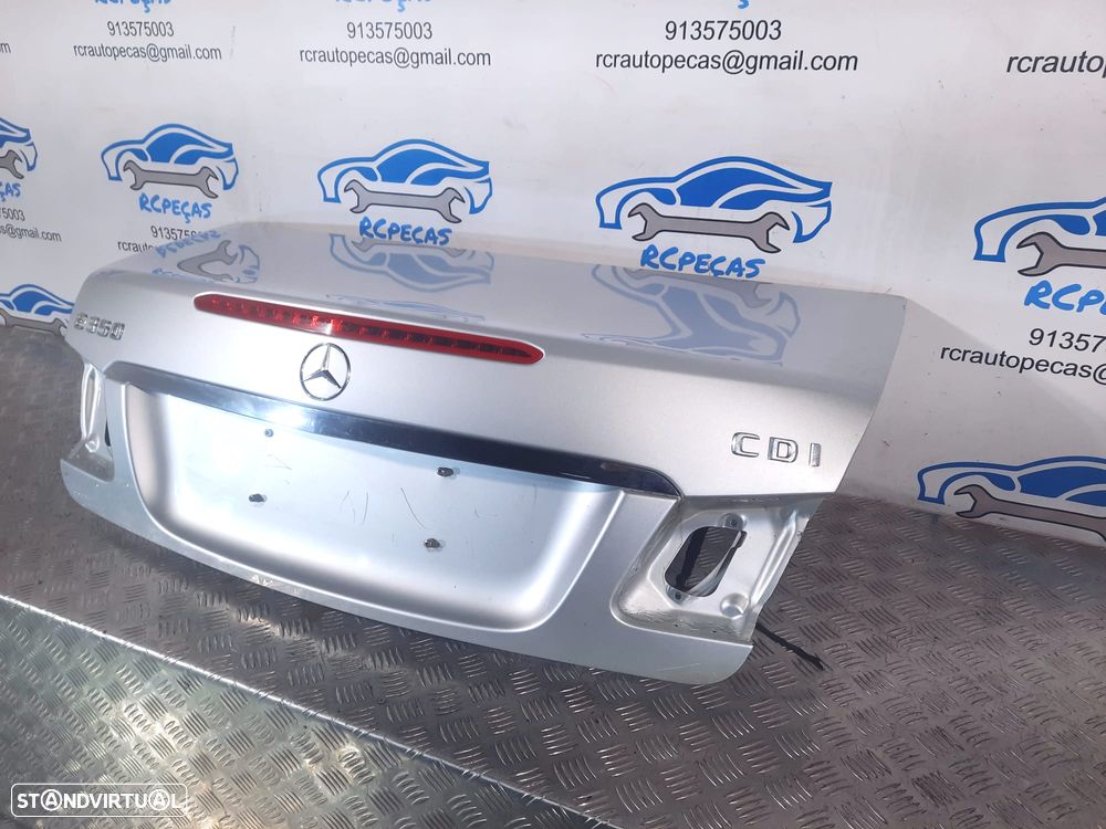 PORTA TAMPA MALA MERCEDES BENZ CLASS E C207 W207 COUPE A2077500175 2077500175 FECHO PUXADOR LUZ 3º STOP - 2