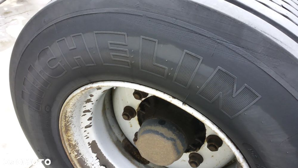 Oś BPW Naczepa Przyczepa  Mega Resor Pół resor Felga 19.5 Opony 245/45r19.5 - 26