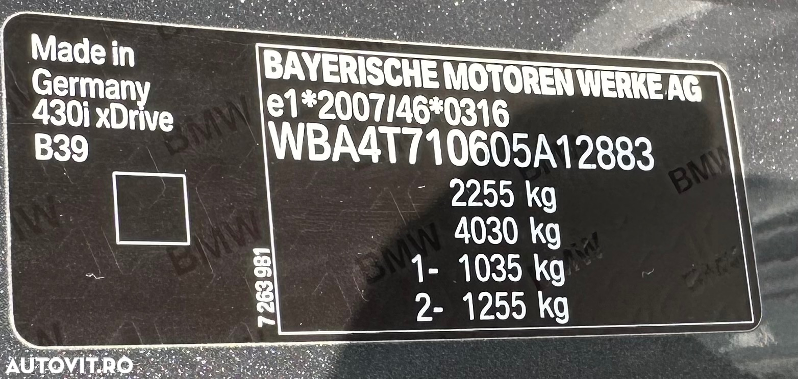 BMW Seria 4 430i Cabrio - 28