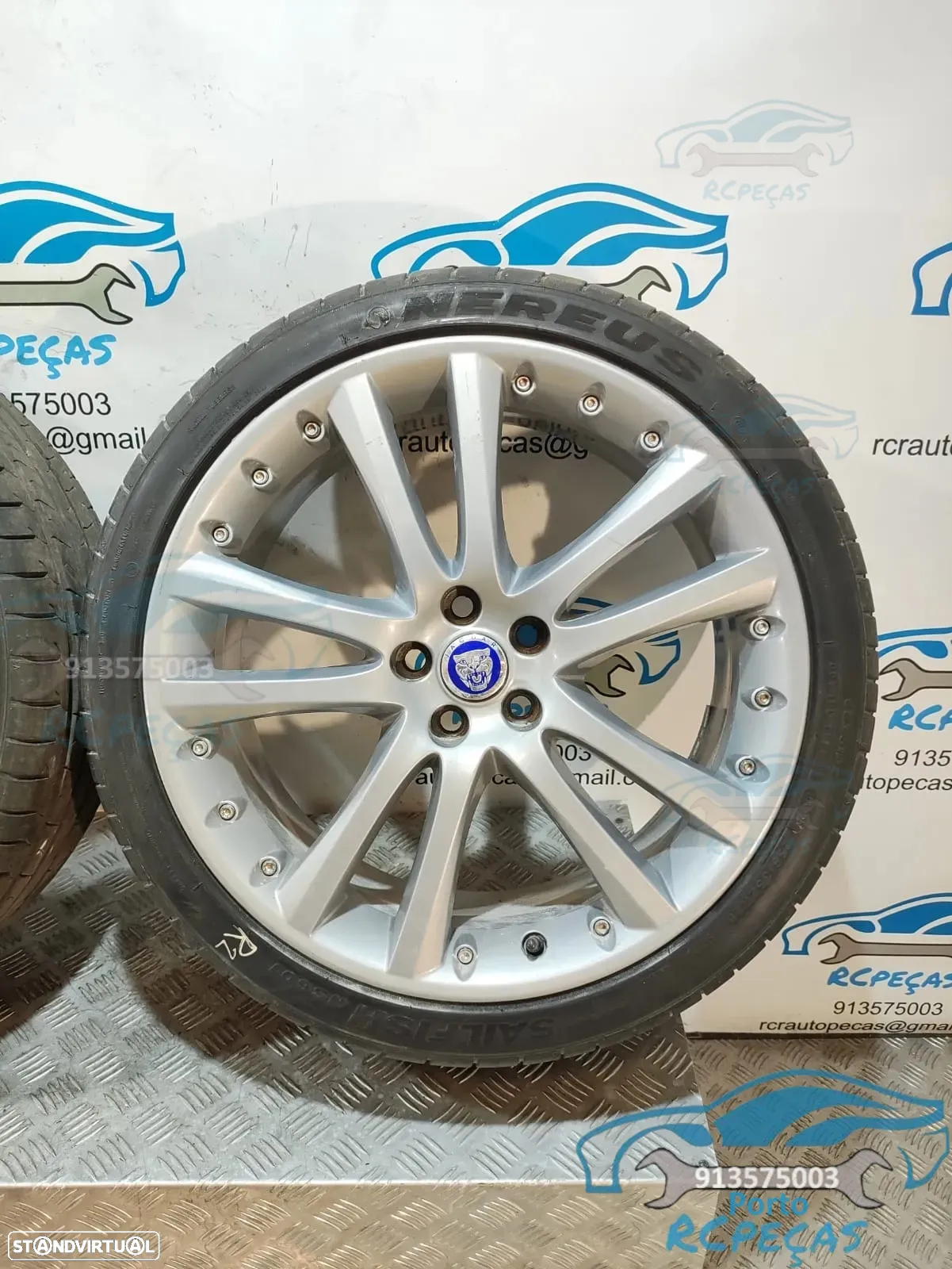 Jantes 20" Jaguar XF - X250 - ORIGINAIS - 8,5J | ET49 | 5x108 - 20 Polegadas | 6W83-1007-EC | 255/35/20 | 255-35-20 - 6