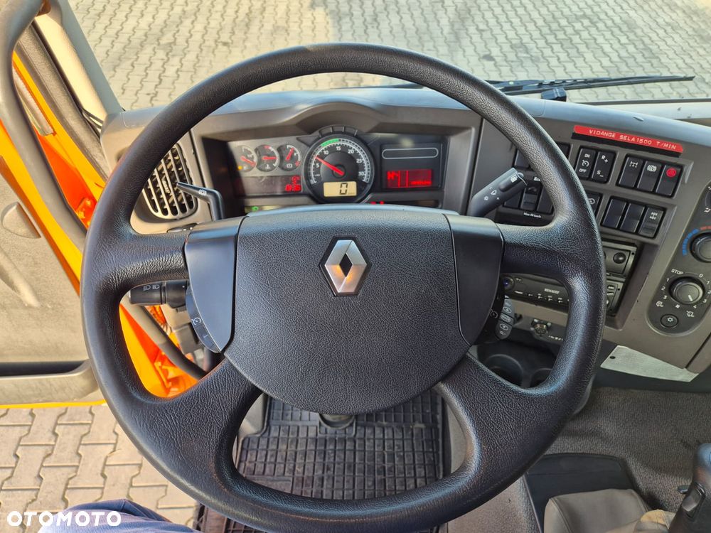 Renault PREMIUM DXI LANDER D 370 / 6X4 / WYWROTKA TYŁ / HYVA / HYDROBURTA Z BOKU / CZOŁOWNICA / NISKI PRZEBIEG / BEZWYPADKOWY / 6X4 / EURO 4 - 37