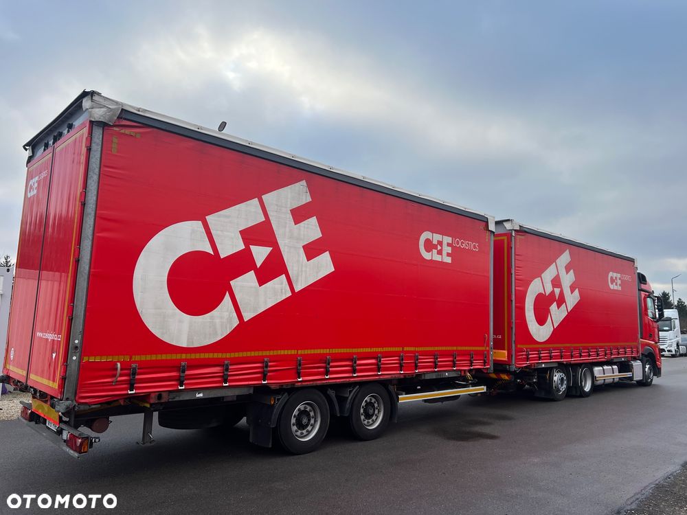 Mercedes-Benz ACTROS  MP5 euro6 6x2 jumbo zestaw  120m 38palet - 9