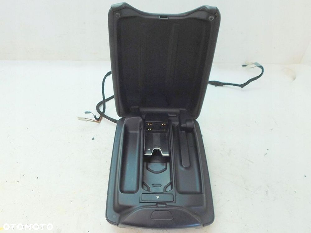 BMW X5 E53 3.0D M57 2002r PODŁOKIETNIK SCHOWEK ŚRODKOWY NA TELEFON SKÓRA - 4
