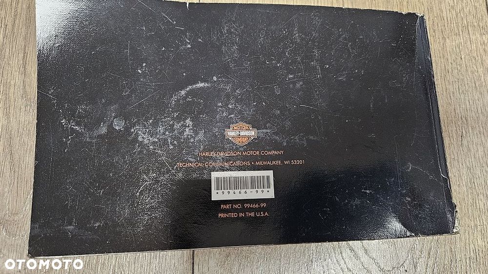 Oryginalna Instrukcja Obsługi Harley-Davidson 99r Wszystkie Modele 99466-99 - 5