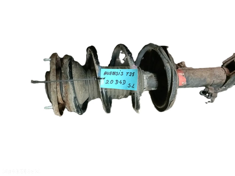 TOYOTA AVENSIS T25 03-09 2,0 D4D amortyzator lewy przód LP * - 2