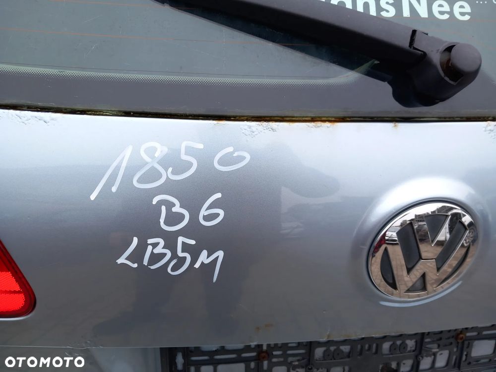 VW PASSAT B6 KLAPA BAGAŻNIKA TYLNA TYŁ KOMBI KOLOR: LB5M - 4