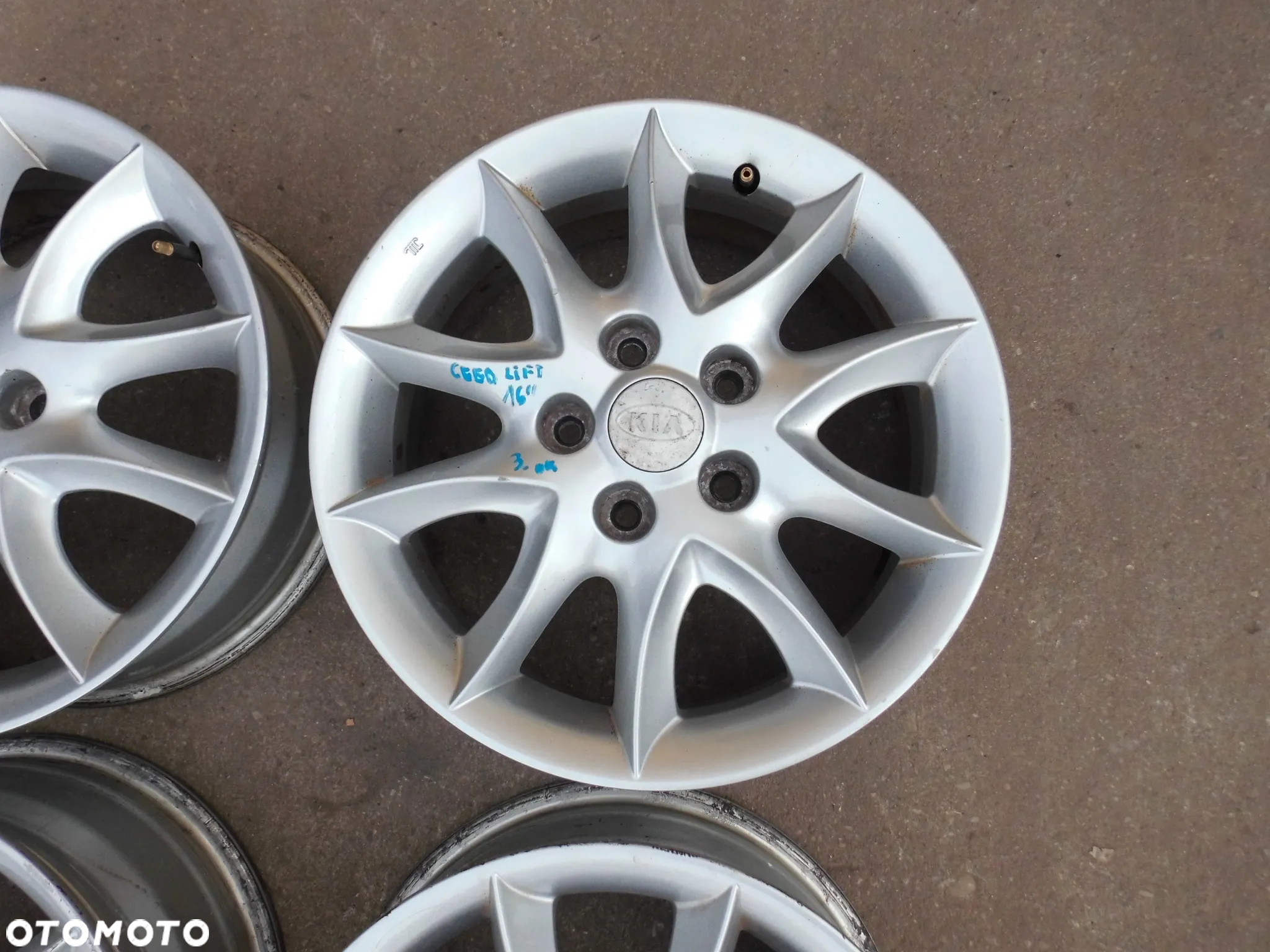 FELGI ALUMINIOWE KIA VENGA CEED I LIFT II HYUNDAI I30 I II ORYGINAŁ - 6