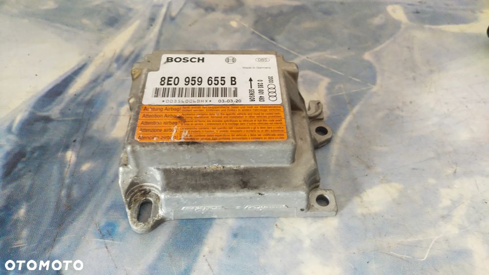 AUDI A4 B6 MODUŁ SENSOR AIRBAG 8E0959655B - 1