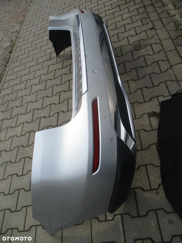 MERCEDES BENZ ML W166 ZDERZAK TYLNY TYŁ 775 SREBRNY 4xPDC - 4