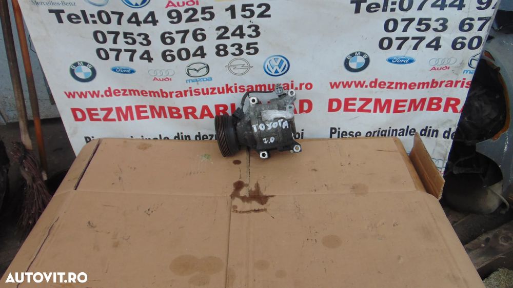Compresor clima Toyota 2.0 Corolla Verso auris rav4 avensis 2.0 - 1