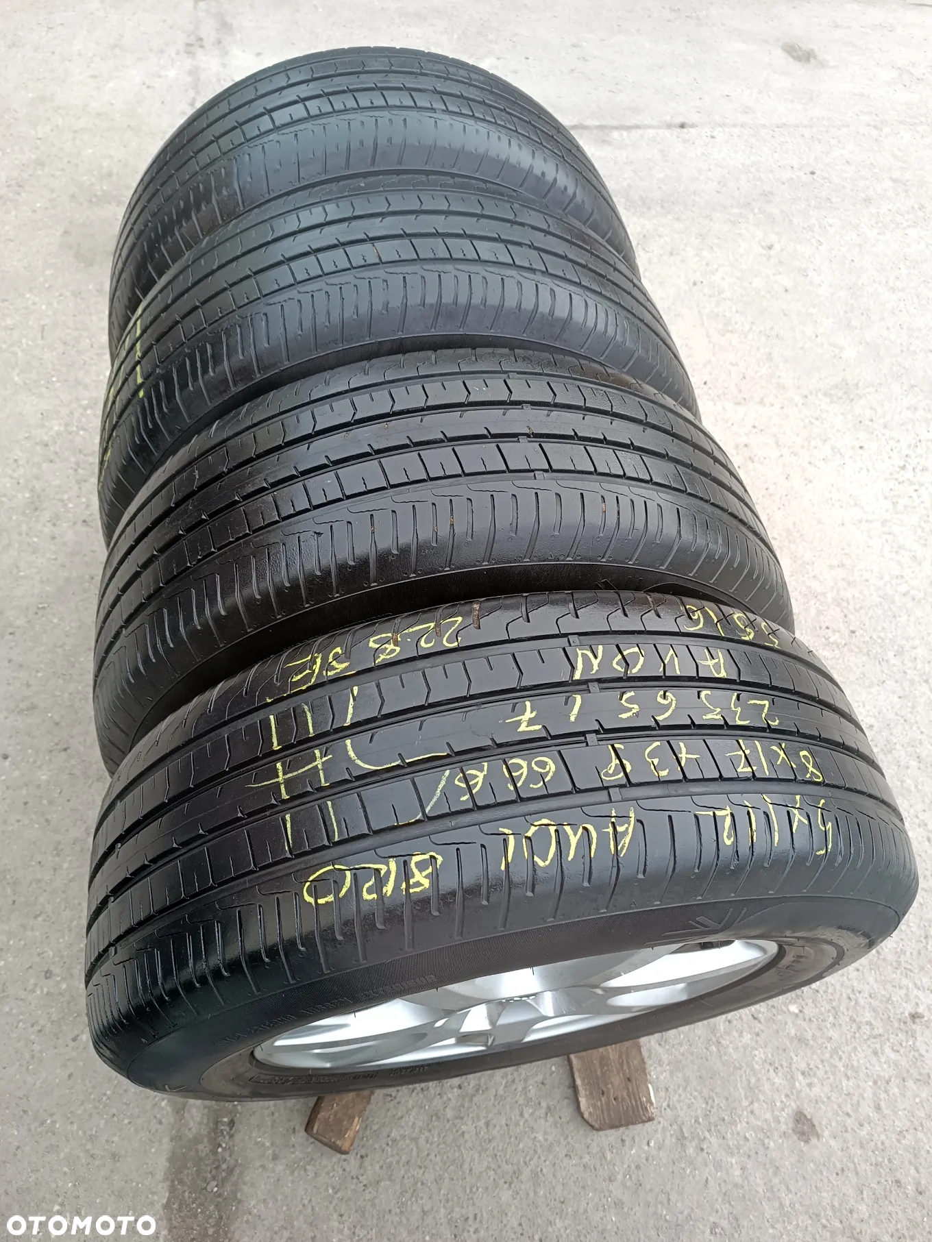 5x112 Felgi Aluminiowe Alufelgi 17 AUDI Q5 8R0 80A 8R Koła Letnie Lato 5,5mm Legnica ALU-RAD 235/65 - 14