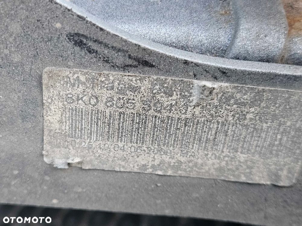 Pas Przedni Wzmocnienie Czołowe Belka Zderzaka Chłodnice Intercooler Wentylator 1.8 2.0 TFSI 2.0 TDI AUDI A4 B8 - 13