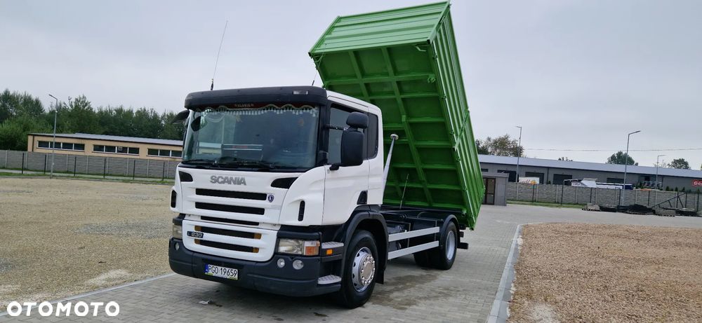 Scania P230 P280 P360 P380 Kiper Wywrotka Zbożówka Stan bdb Stare tacho Klima paka 5m - 3