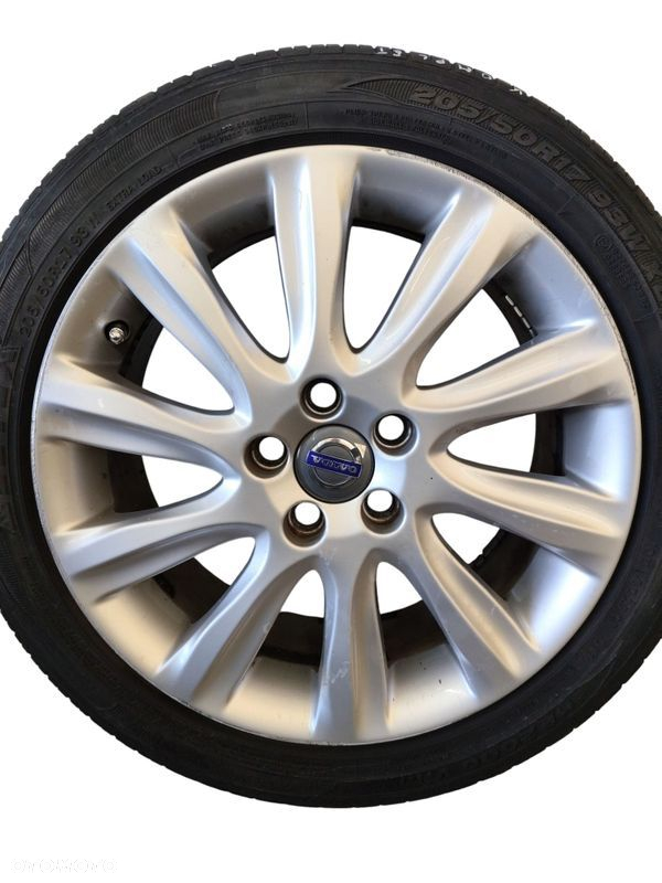 4X FELGI Z OPONAMI LATO VOLVO S60 II 17'' 7J ET50 5X108 31317286 205/50/17 - 4