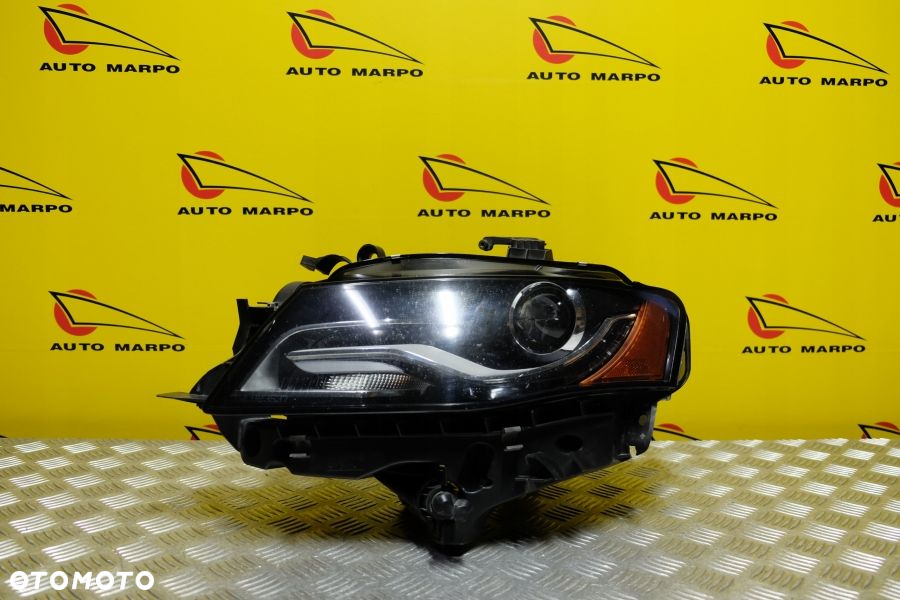 AUDI A4 S4 B8 2009-2012 REFLEKTOR LAMPA XENON NIESKRĘTNA LEWA USA - 2