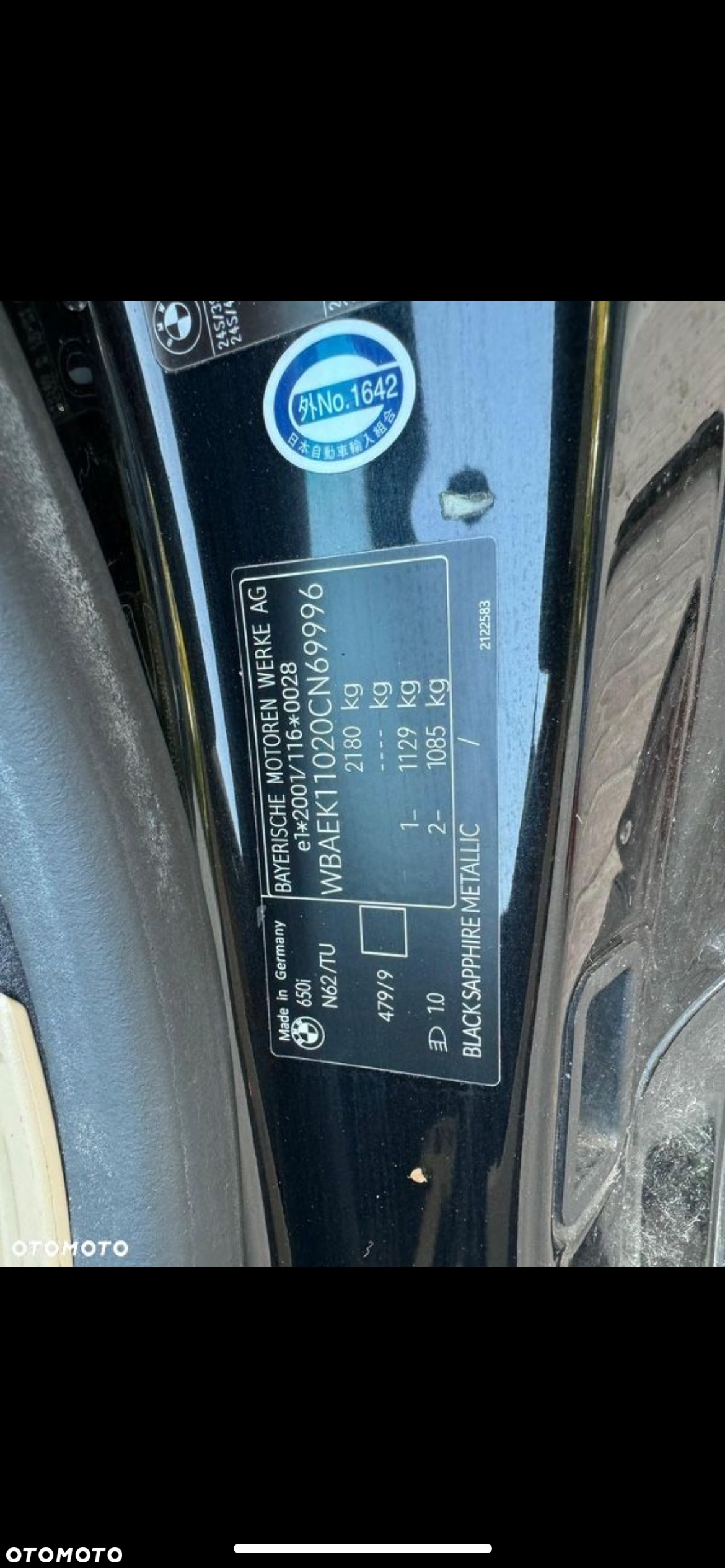 BMW Seria 6 650 i - 6